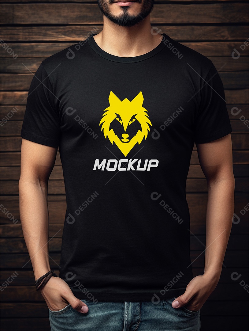 Mockup de Camiseta PSD Editável