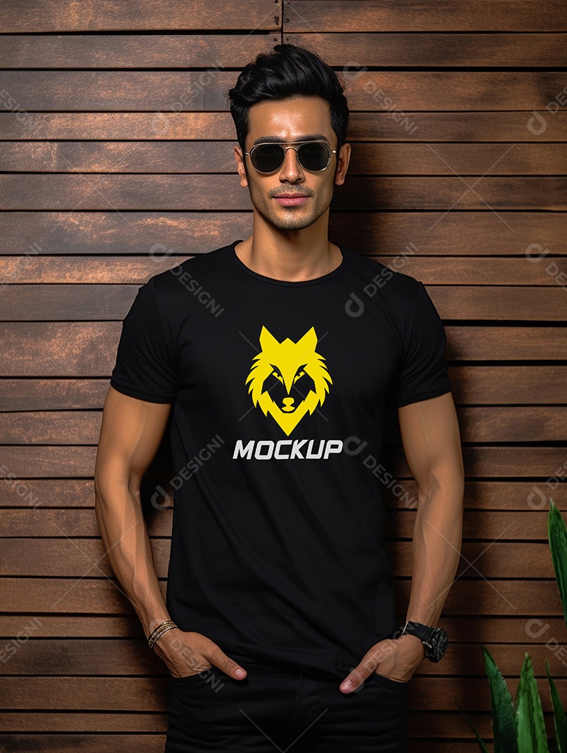Mockup de Camiseta PSD Editável