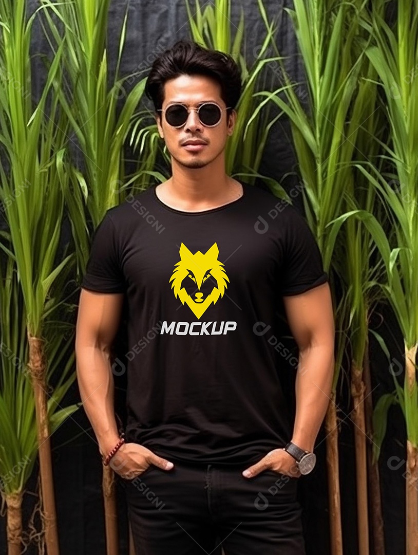 Mockup de Camiseta PSD Editável