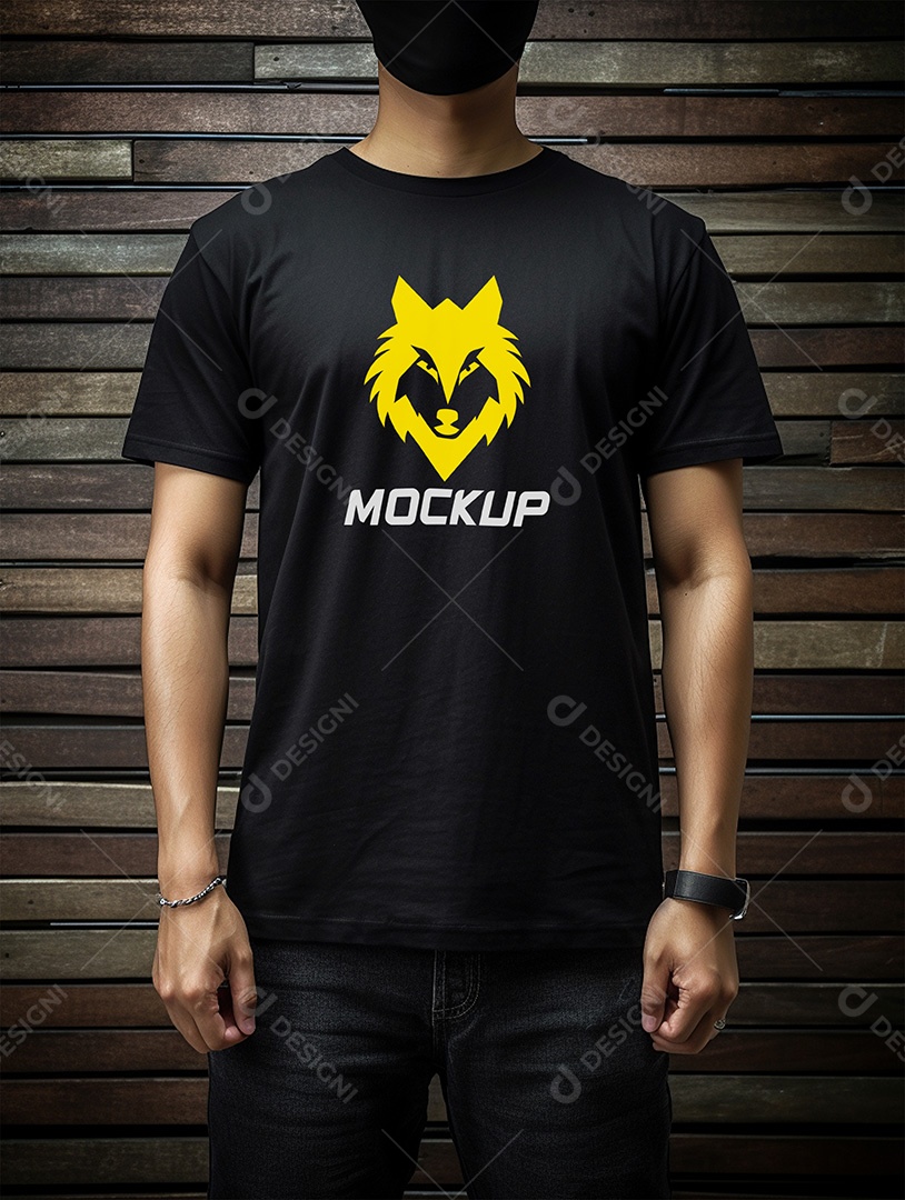 Mockup de Camiseta PSD Editável