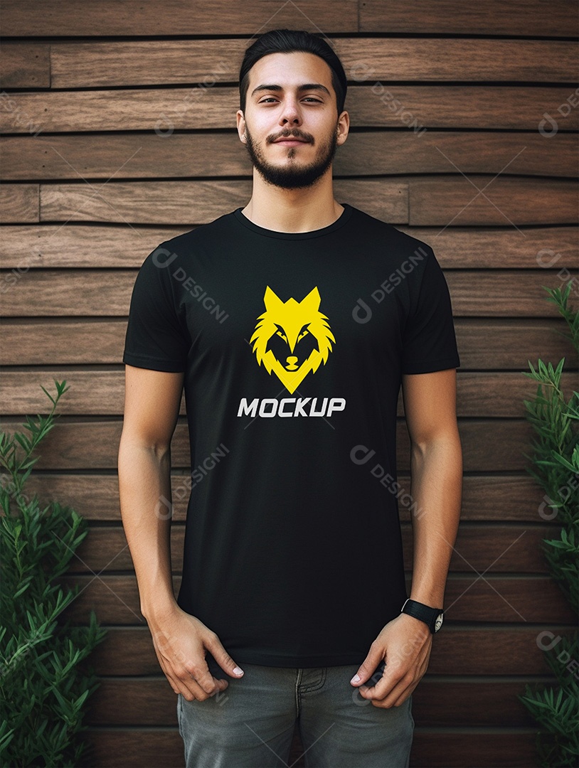 Mockup de Camiseta PSD Editável
