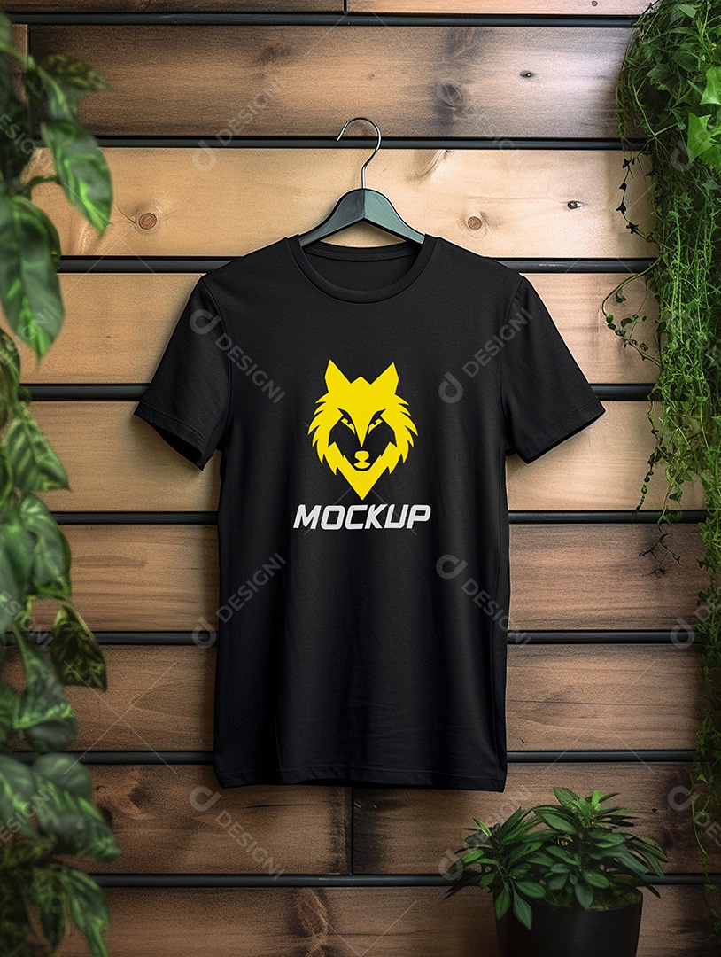 Mockup de Camiseta PSD Editável