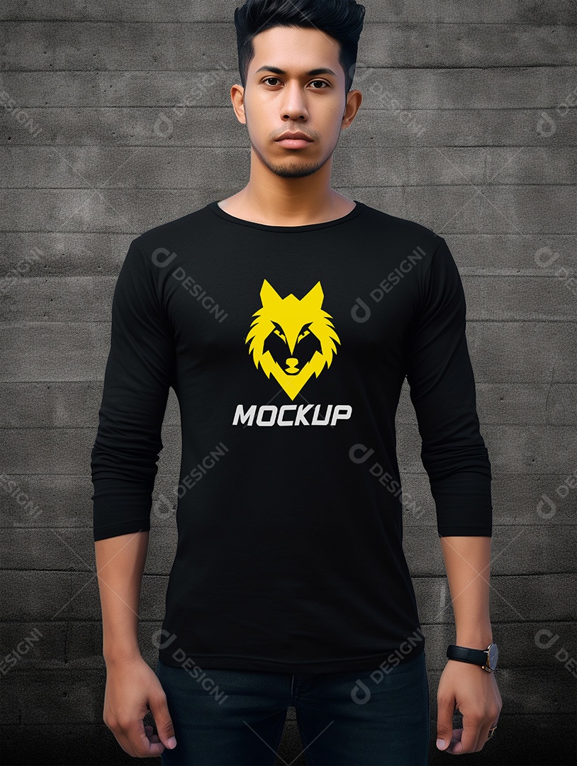 Mockup de Camiseta PSD Editável