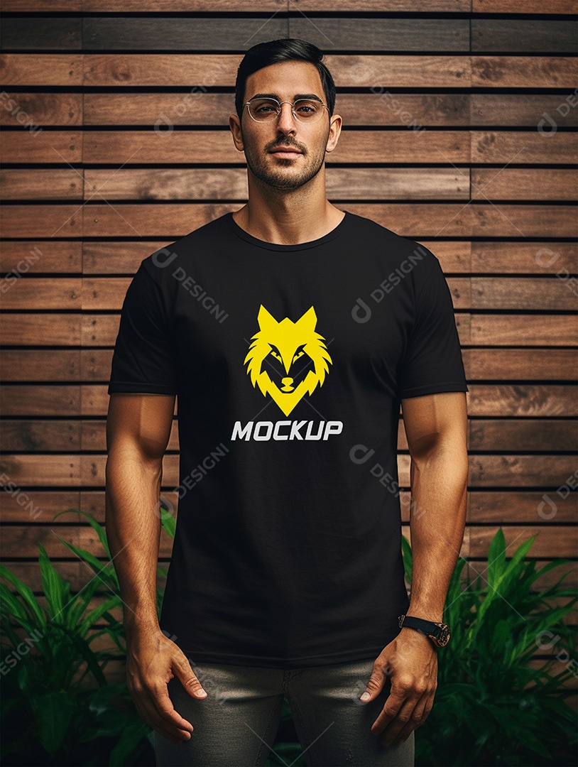Mockup de Camiseta PSD Editável