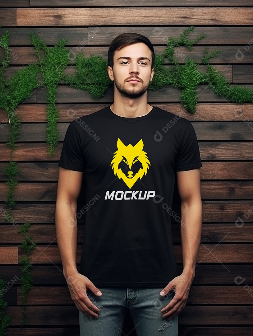 Mockup de Camiseta PSD Editável