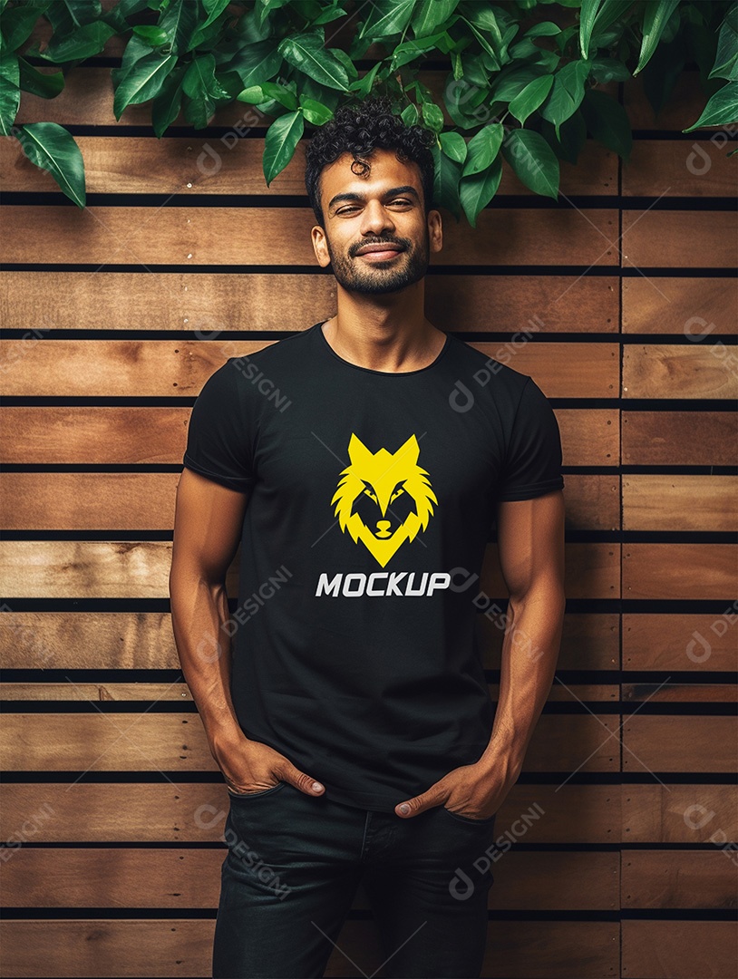 Mockup de Camiseta PSD Editável