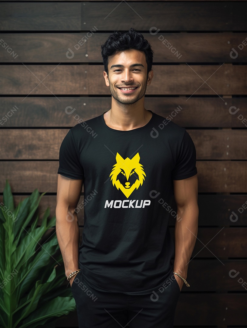 Mockup de Camiseta PSD Editável