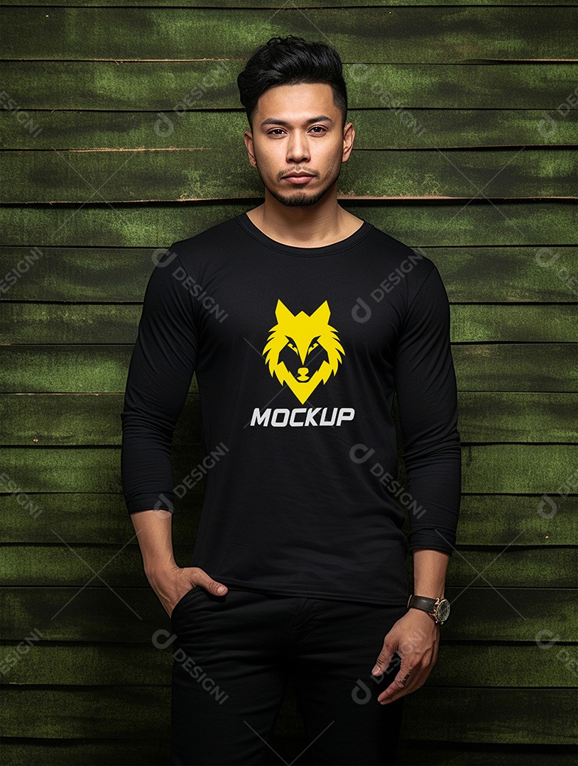 Mockup de Camiseta PSD Editável