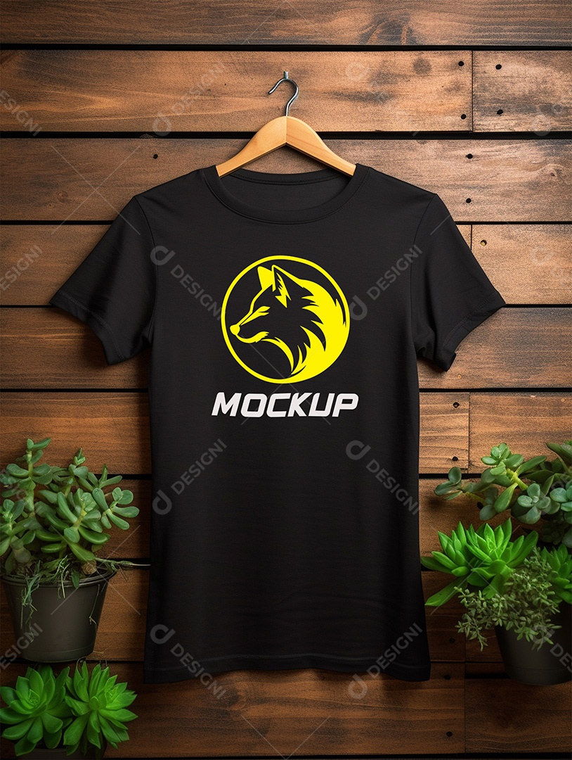 Mockup de Camiseta PSD Editável