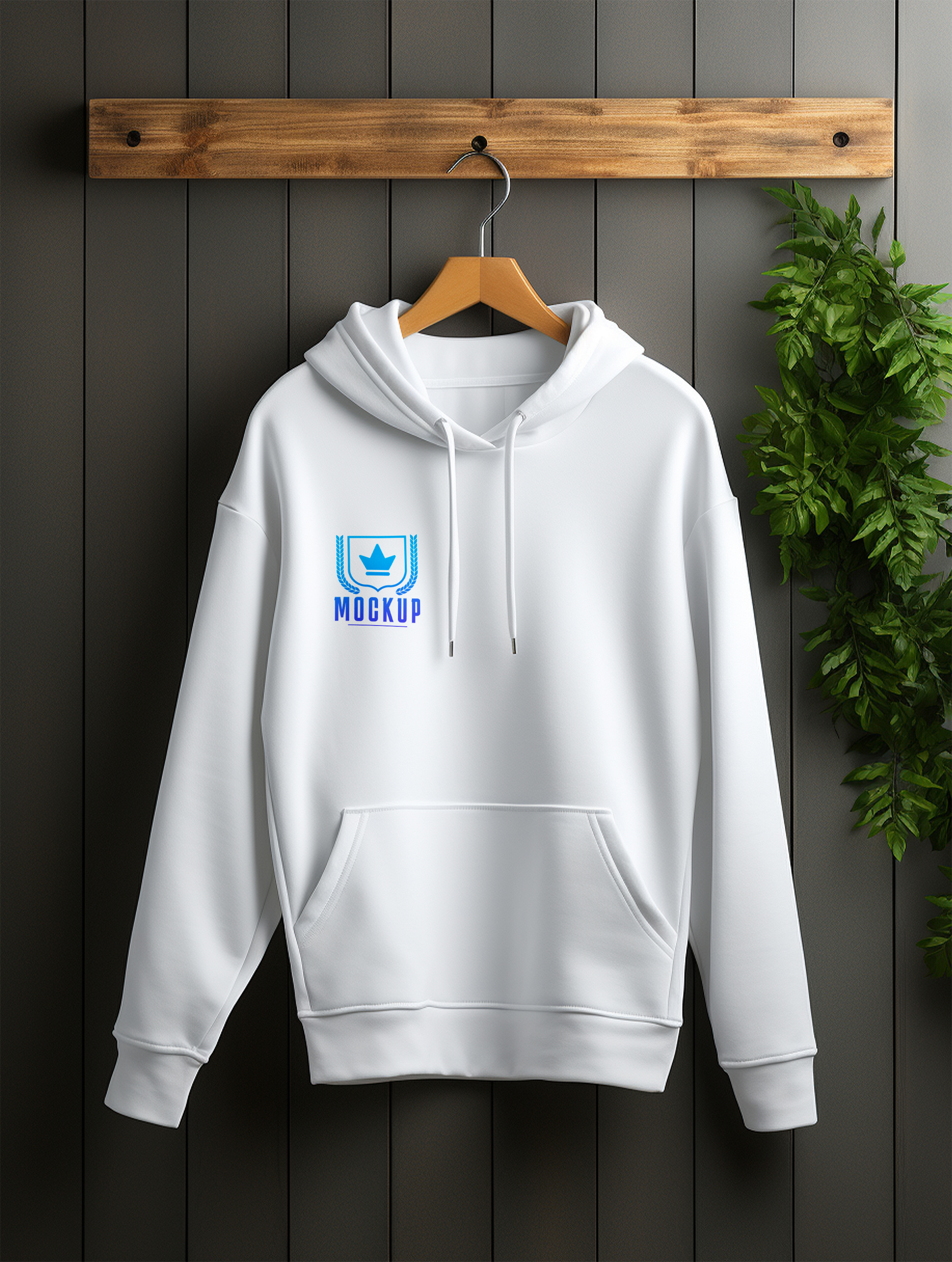 Mockup Moleton frio camiseta Branca blusa Para Composição PSD Editável