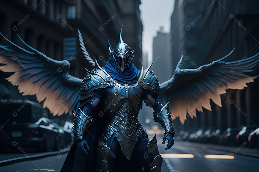 Angel_with_armor_in_the_city_in_flames_generative_ai (50)