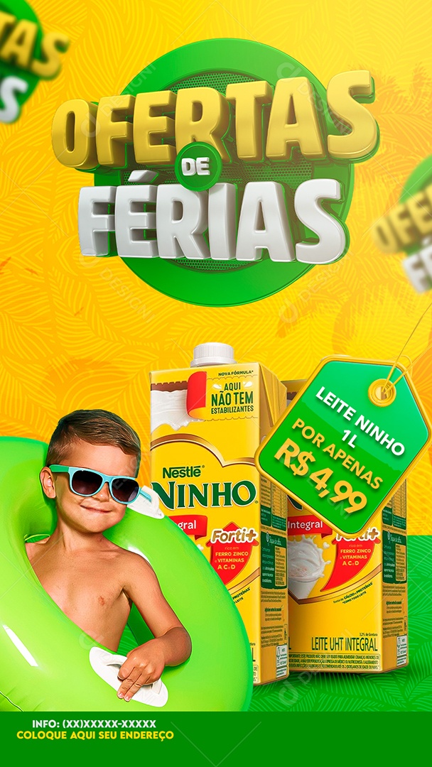 Story Ofertas de Férias Social Media PSD