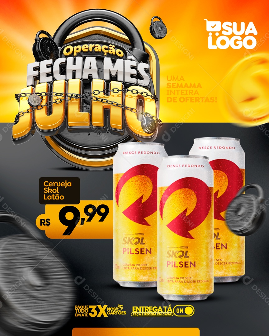 Operação Fecha MêS Julho Social Media PSD