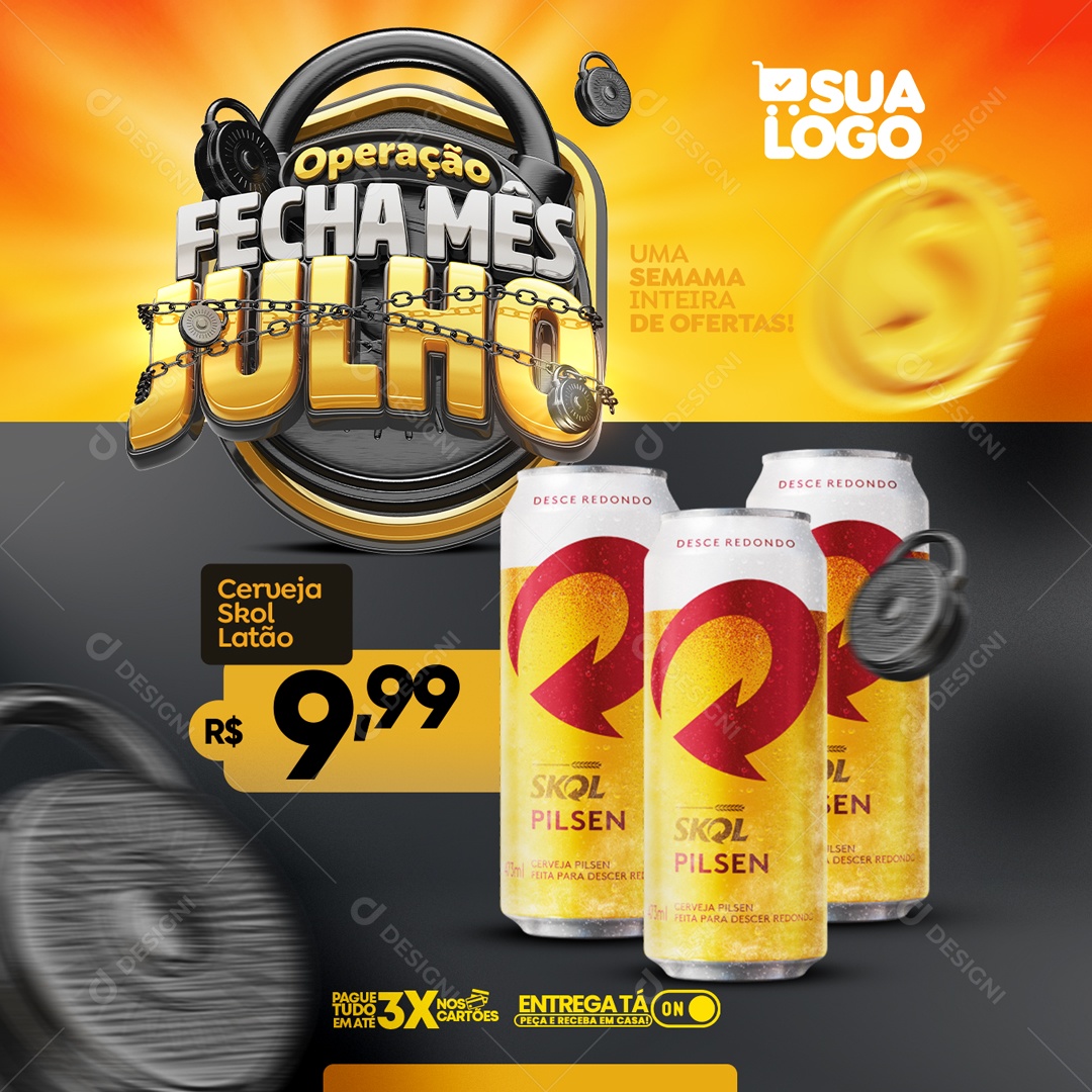 Operação Fecha MêS Julho Social Media PSD