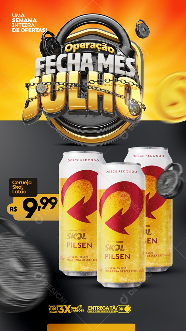 Story Operação Fecha Mês Julho Social Media PSD