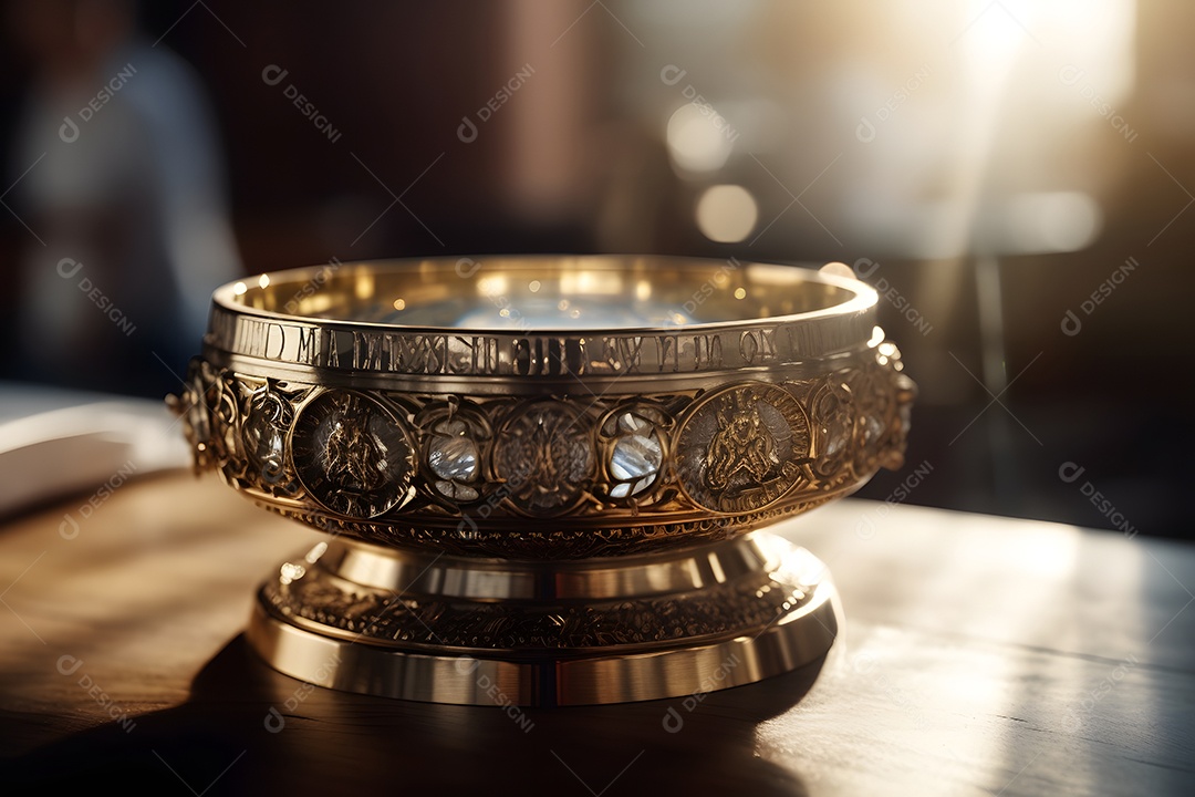 Detalhes do sacrário da igreja Católica