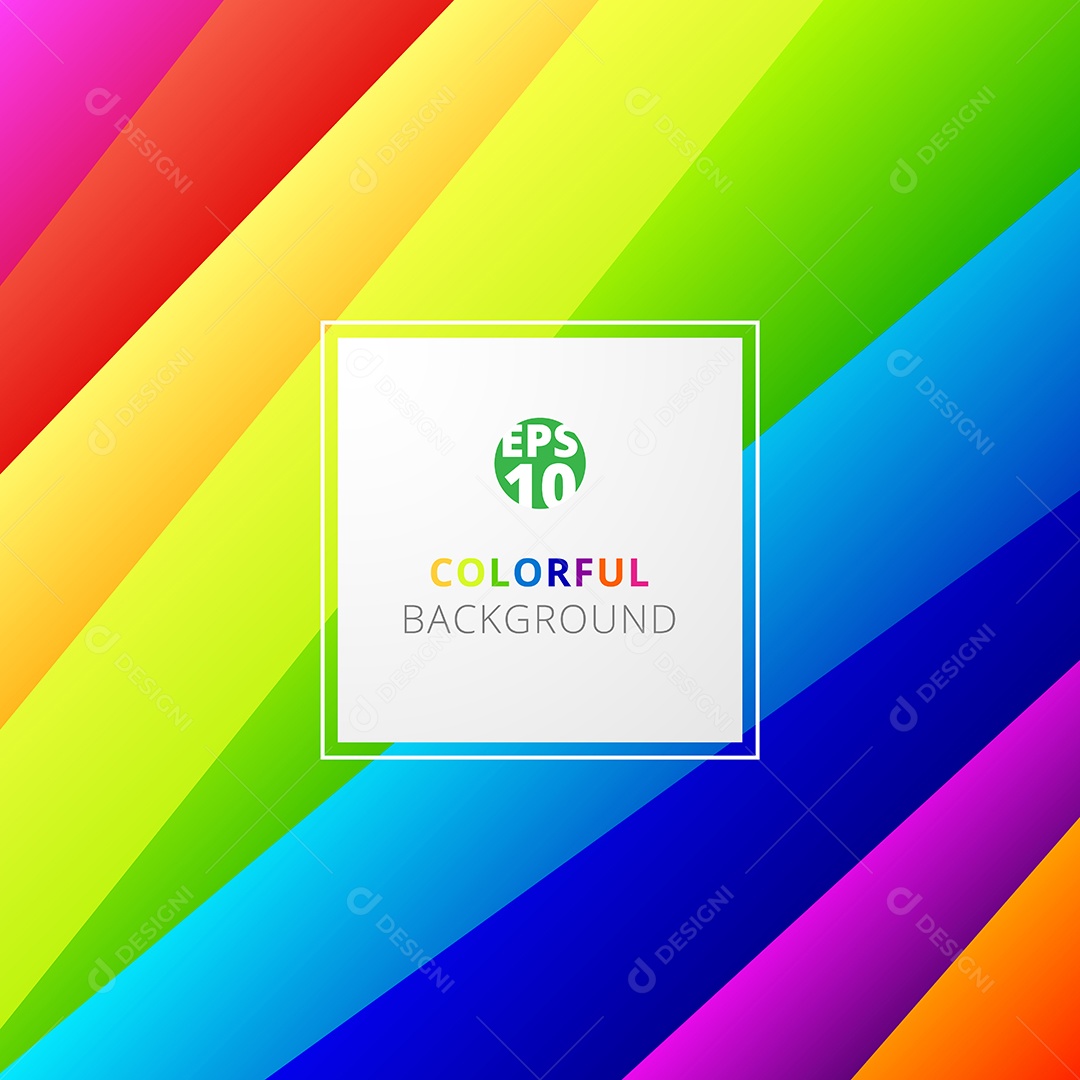 Background Formas Abstratas Coloridas Vetor EPS