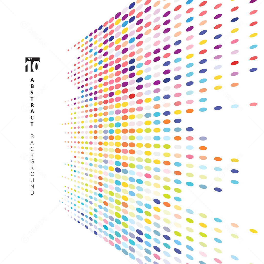 Background Formas Abstratas Coloridas Vetor EPS