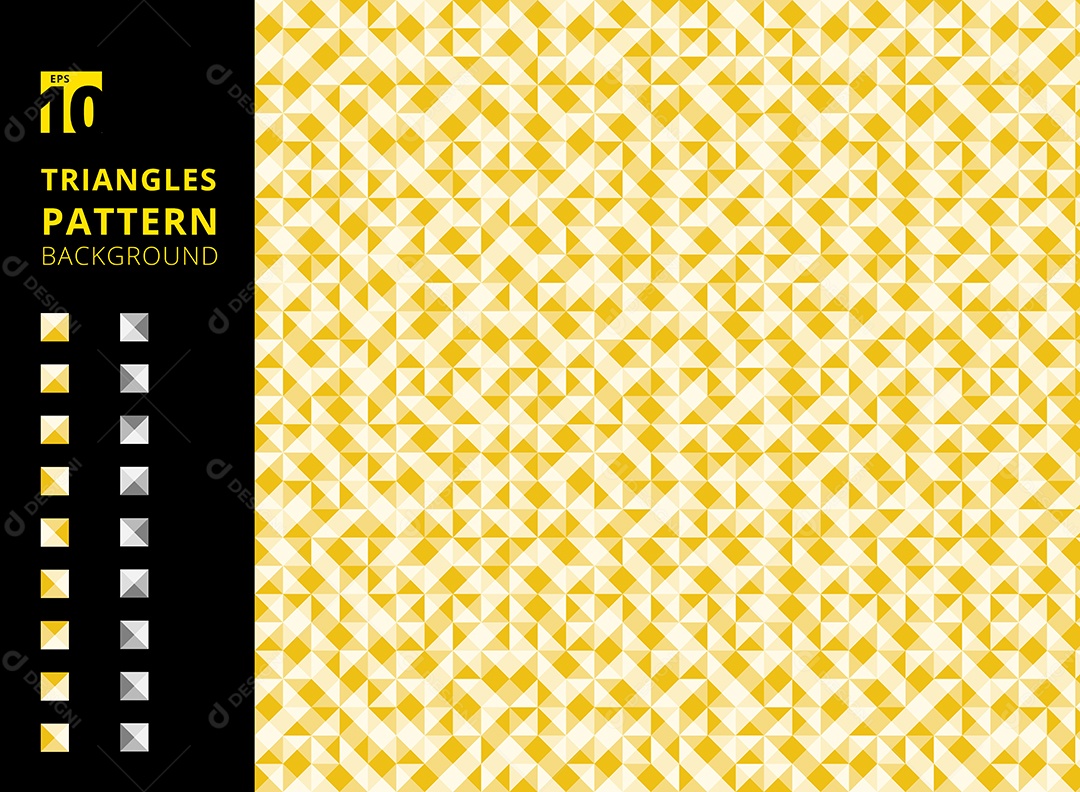Background Triângulos Abstratos Vetor EPS