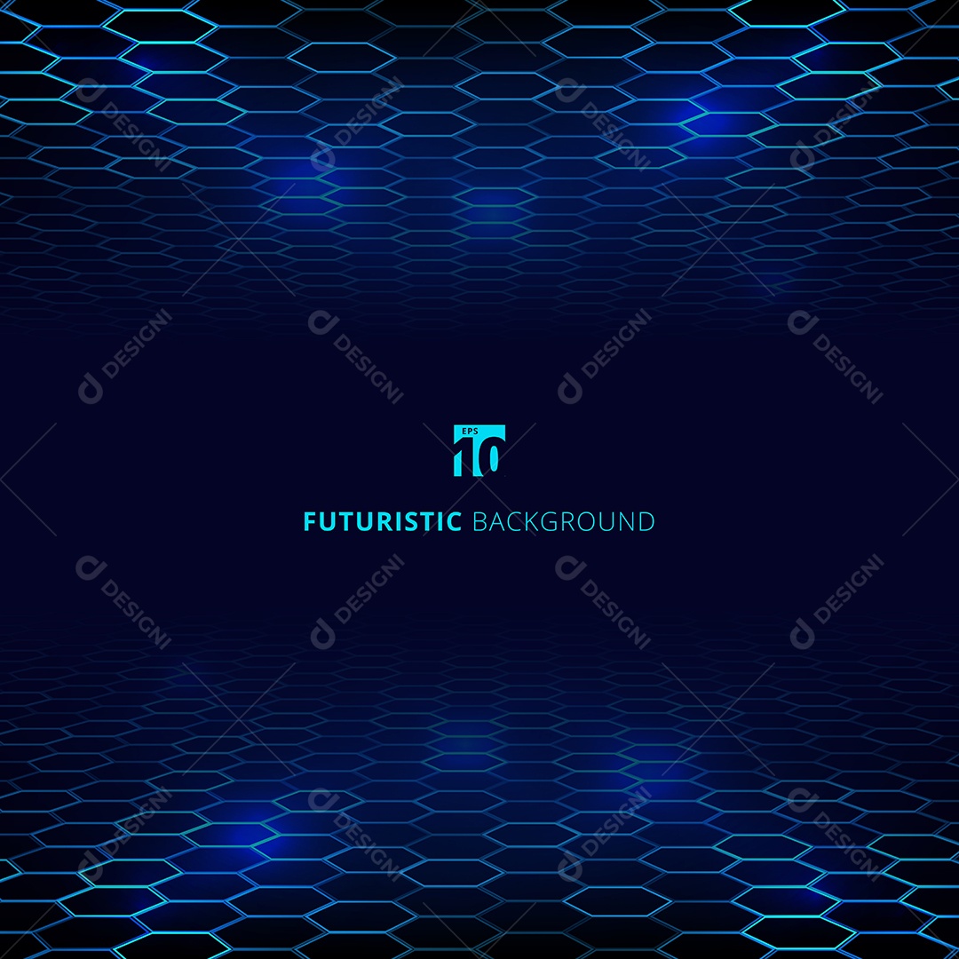Background Futurista Abstrato Vetor EPS