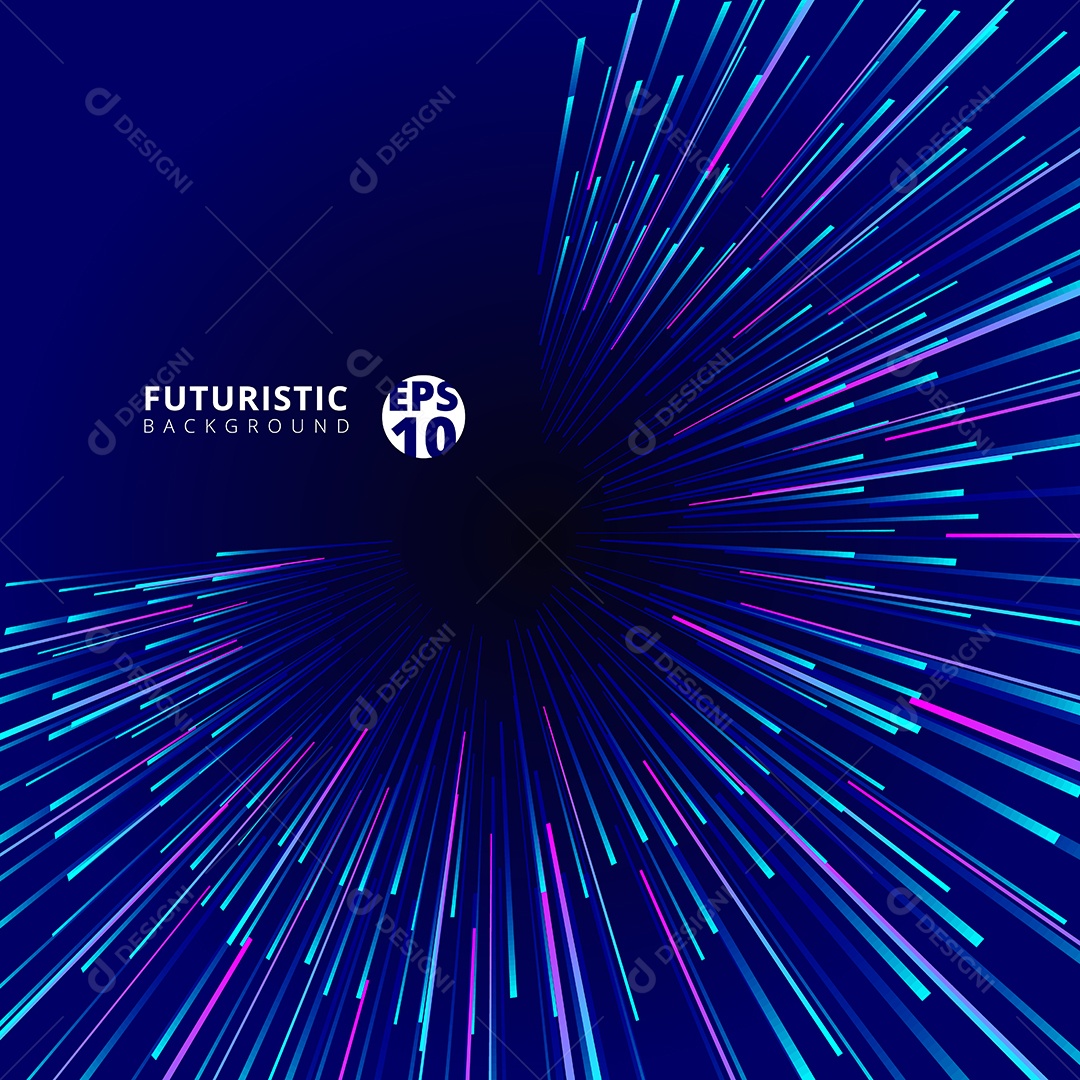 Background Futurista ]Abstrato Vetor EPS