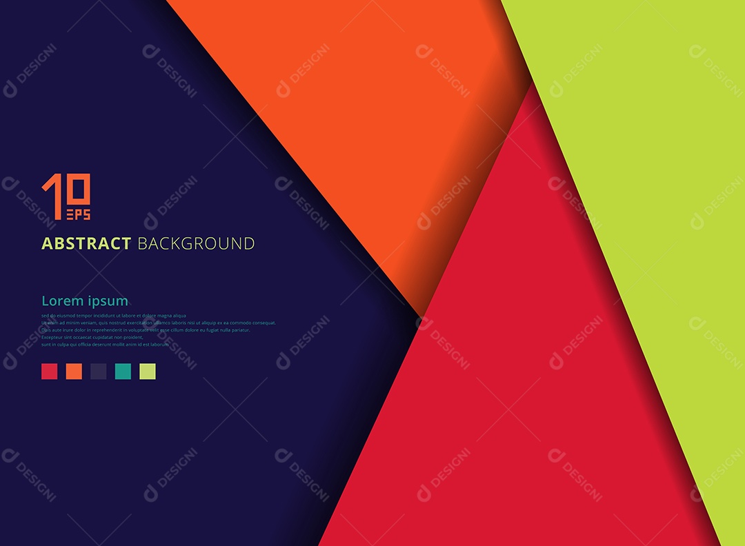 Background Formas Abstratas Vetor EPS