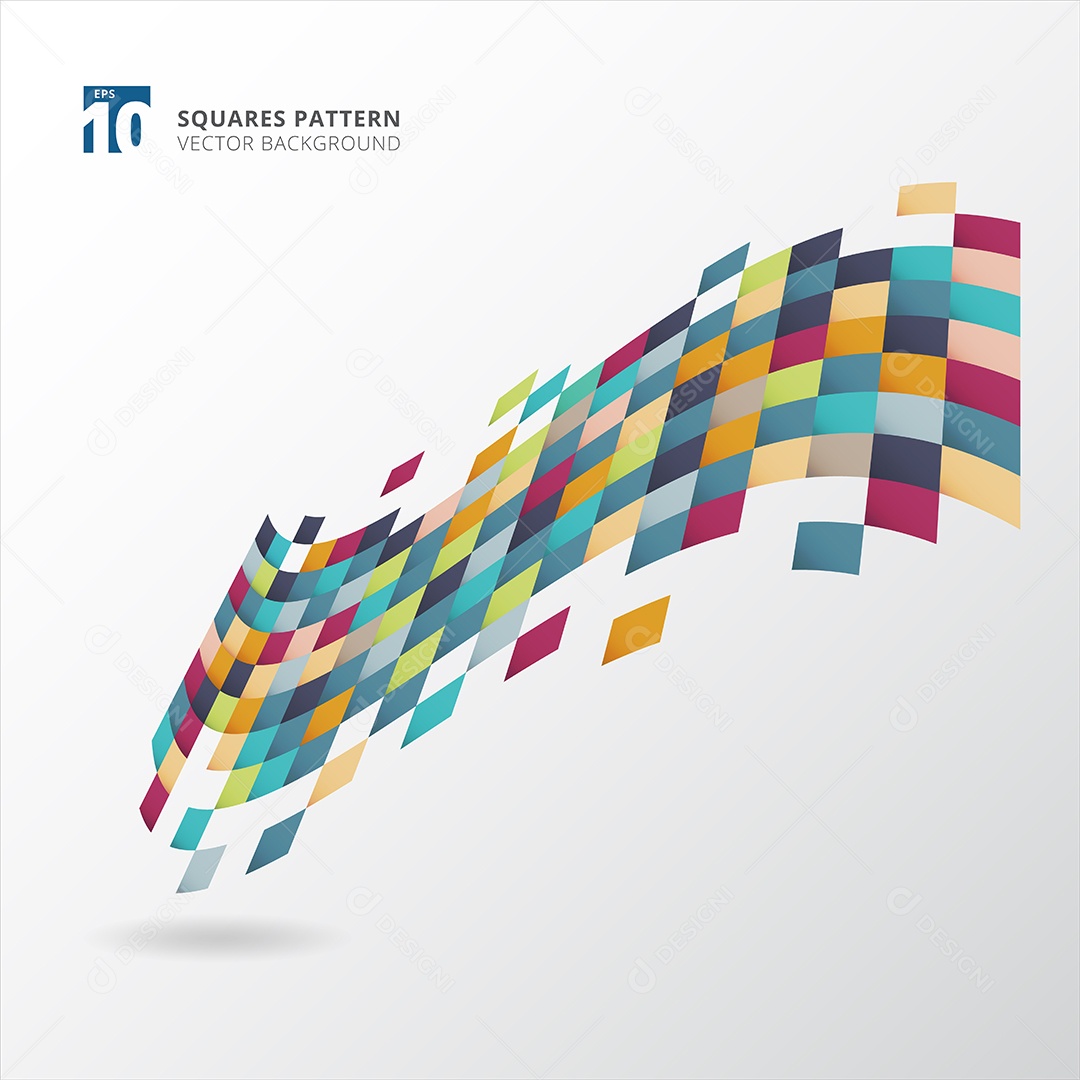 Background Formas Geométricas Abstratas Vetor EPS