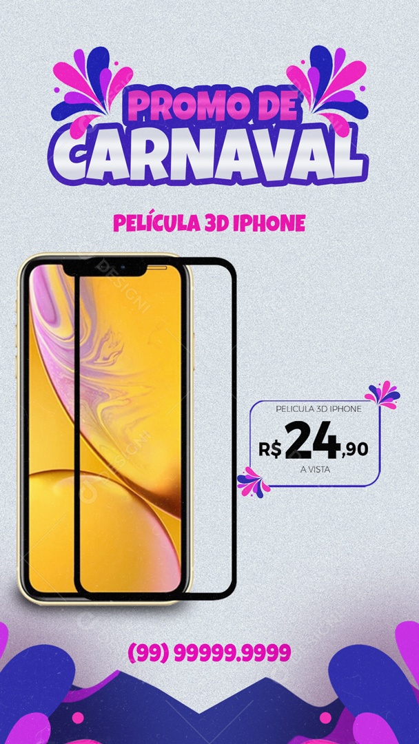 Story Promo de Carnaval Social Media PSD