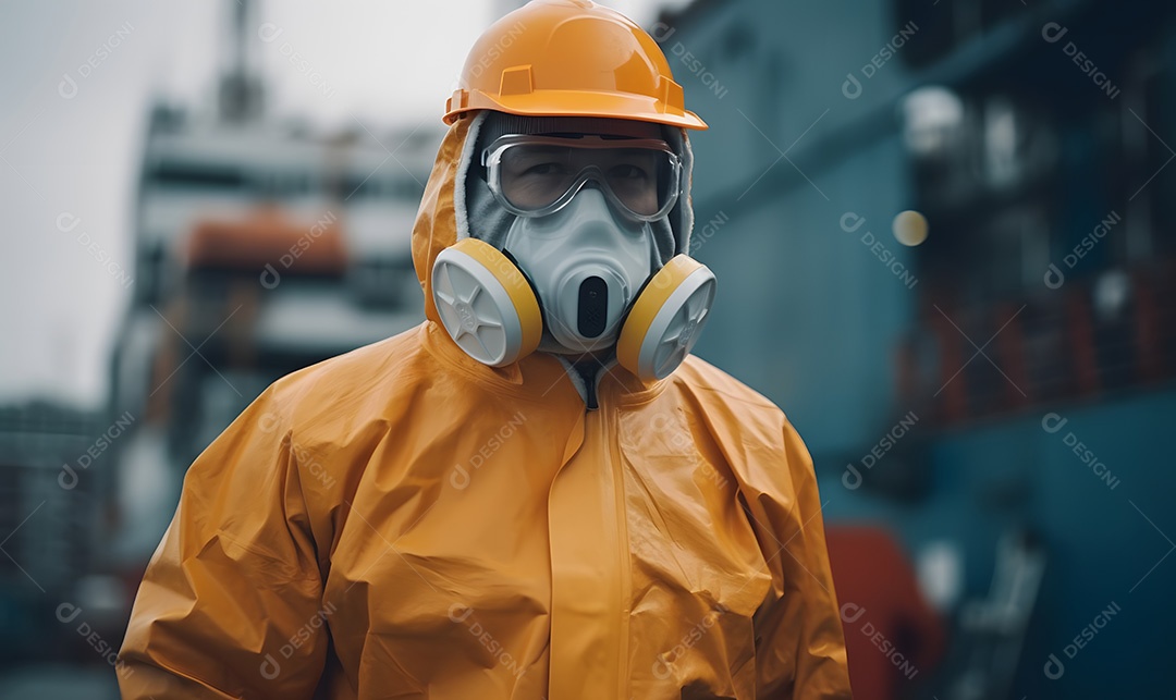 Homem trabalhador engenheiro civil