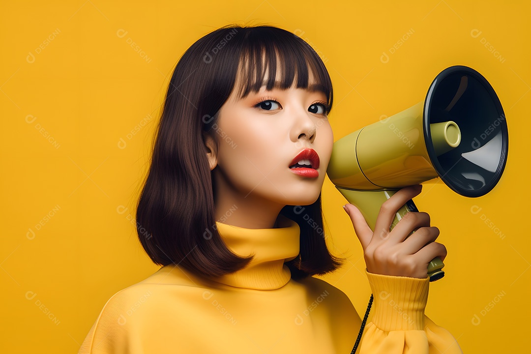 Imagem realista de mulher