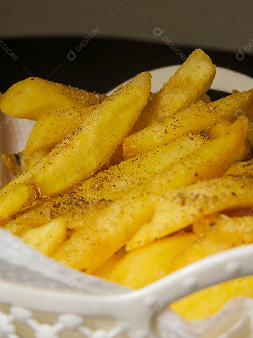 Deliciosas batatas fritas