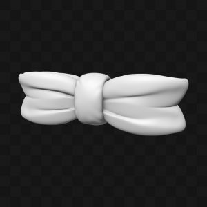 Gravata Borboleta - Modelo 3D