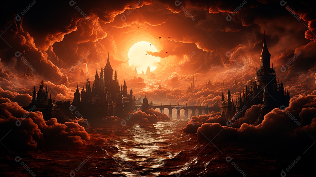 Fundo manipulação de nuvem