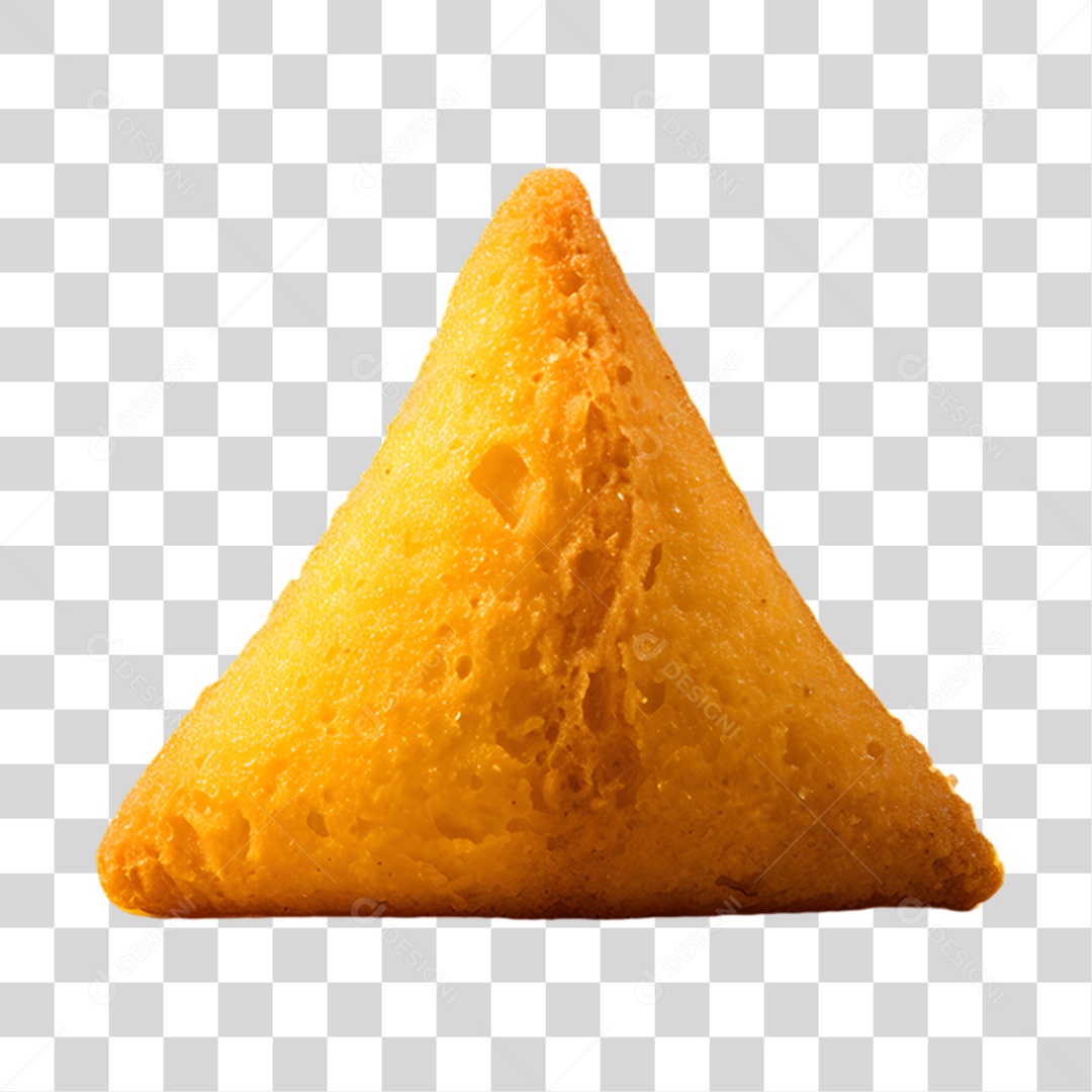 Fried Salty 3D Object for Transparent PNG Composition