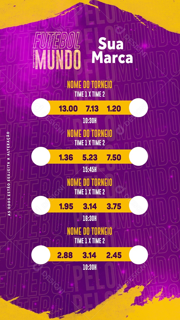 Story Casas De Aposta Social Media PSD Editável