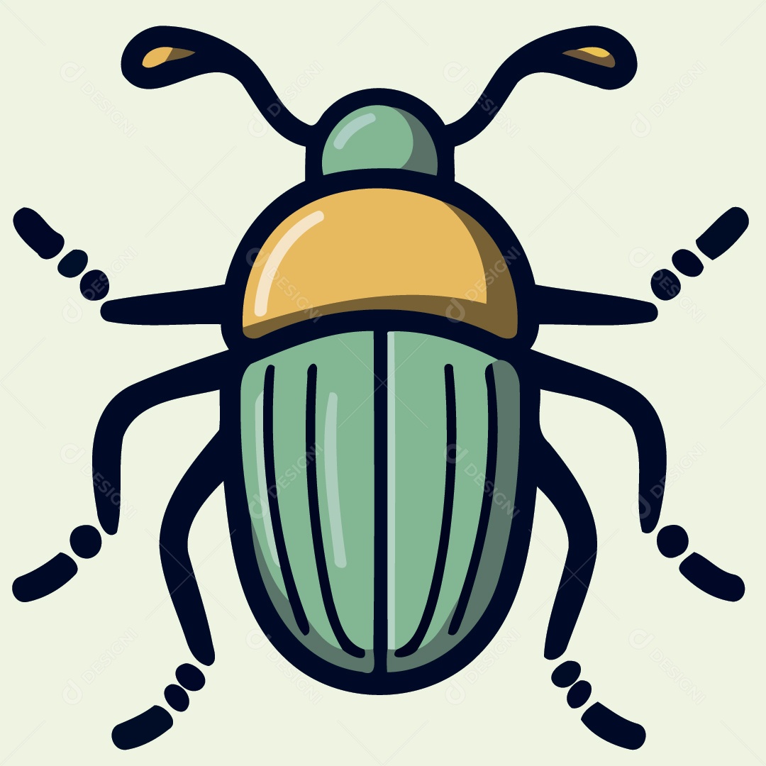 Inseto Ilustração Vetor EPS