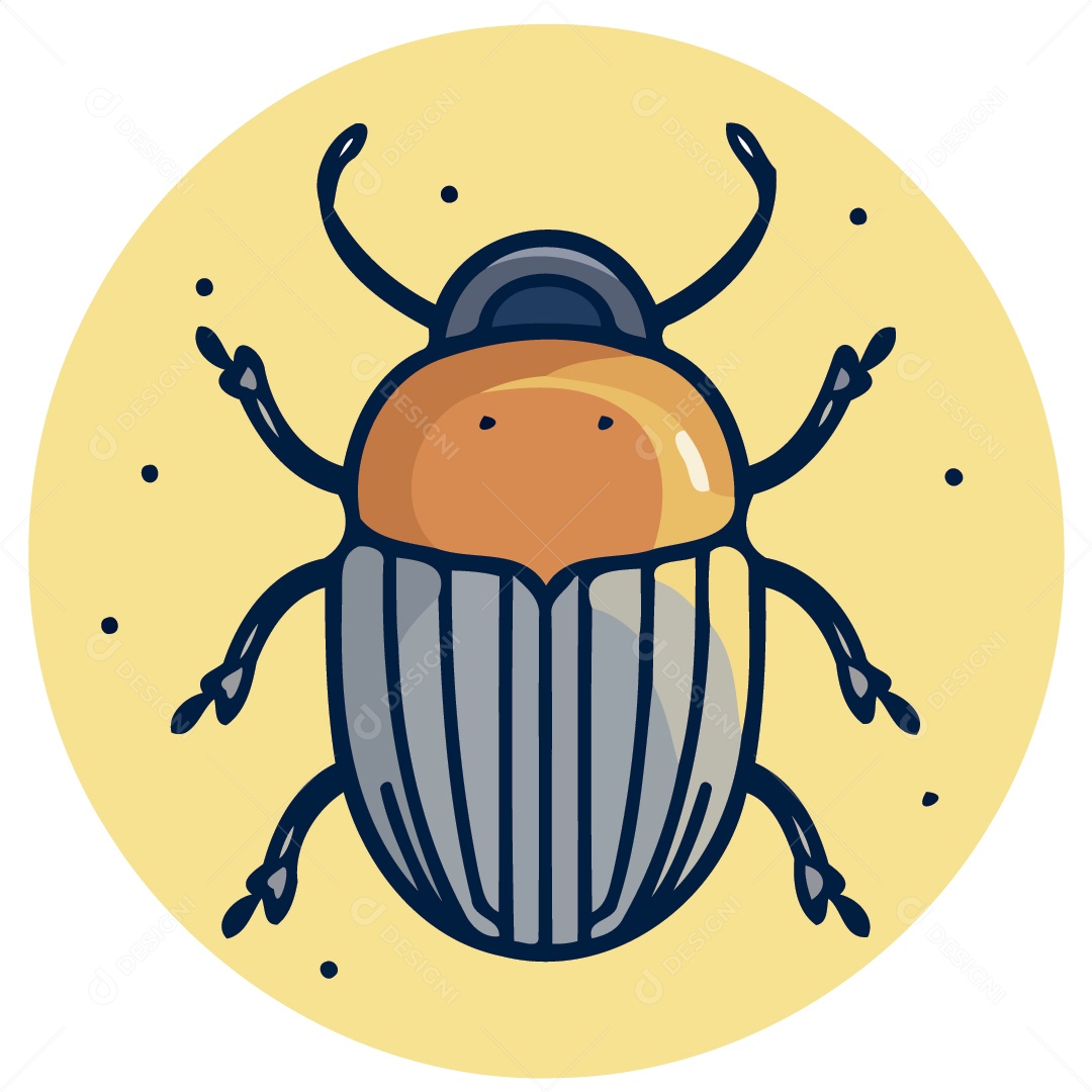 Inseto Ilustração Vetor EPS