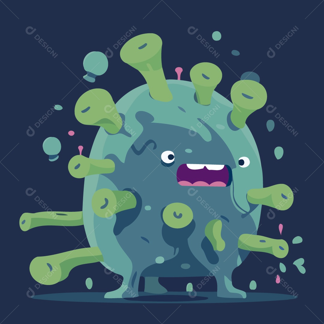 Monstro Ilustração Vetor EPS