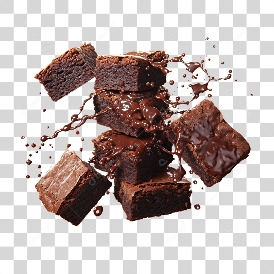 Bolos de Chocolate PNG Transparente