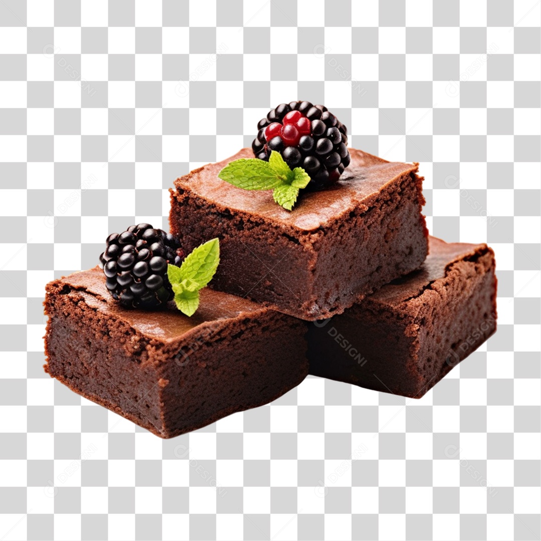 Bolos de Chocolate PNG Transparente