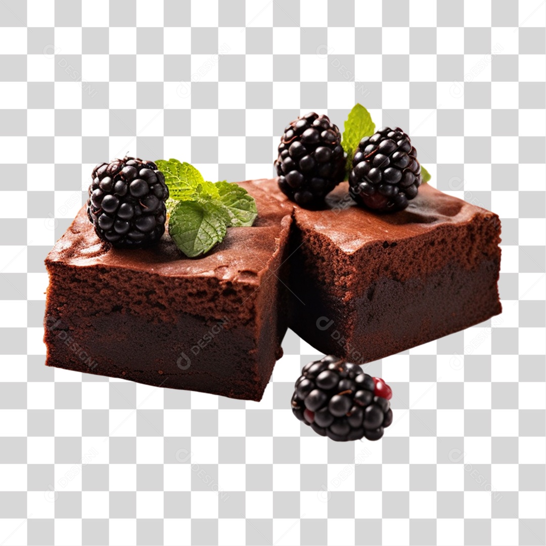 Bolos de Chocolate PNG Transparente