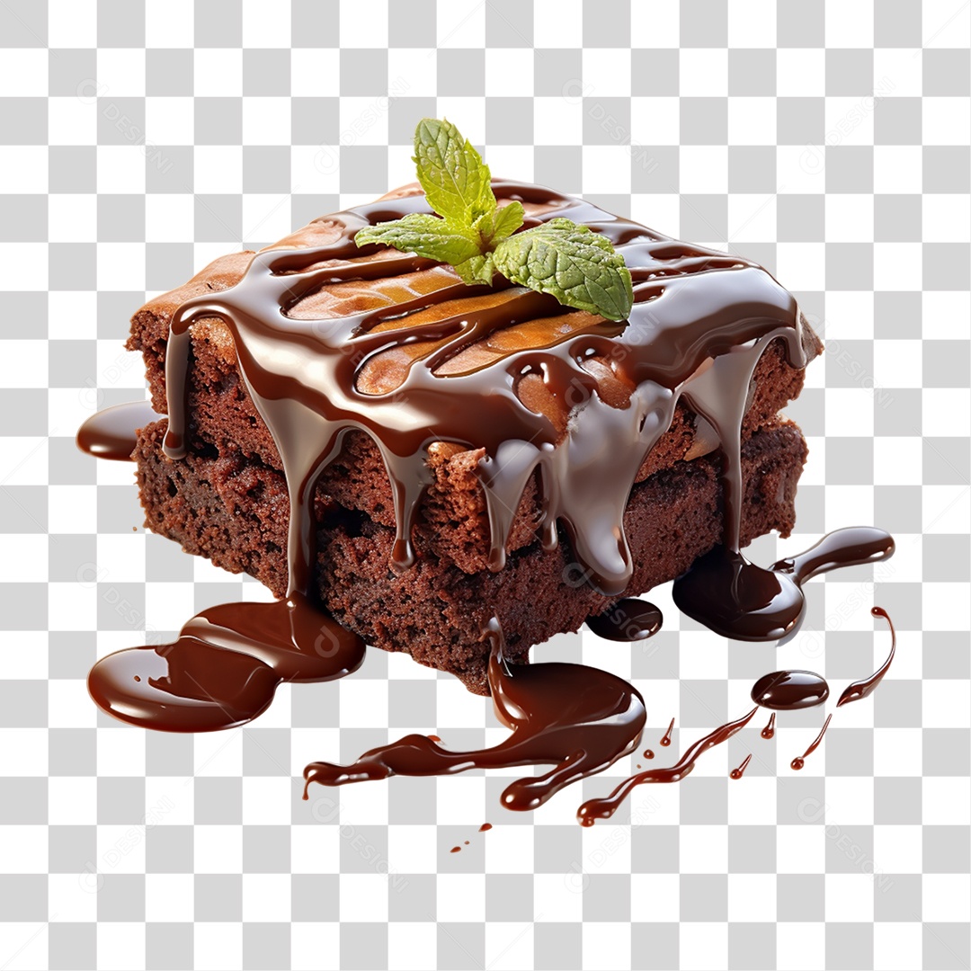 Bolos de Chocolate PNG Transparente