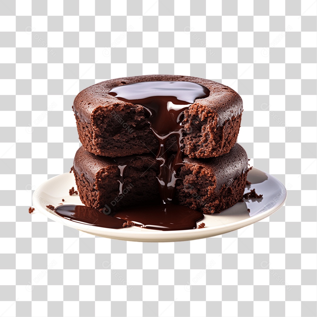 Bolos de Chocolate PNG Transparente