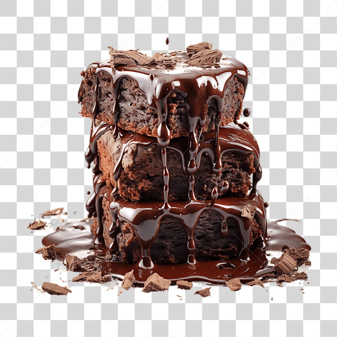 Bolos de Chocolate PNG Transparente