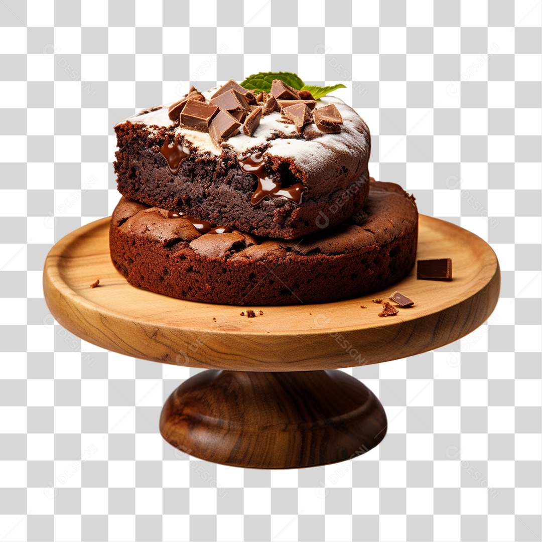 Bolos de Chocolate PNG Transparente