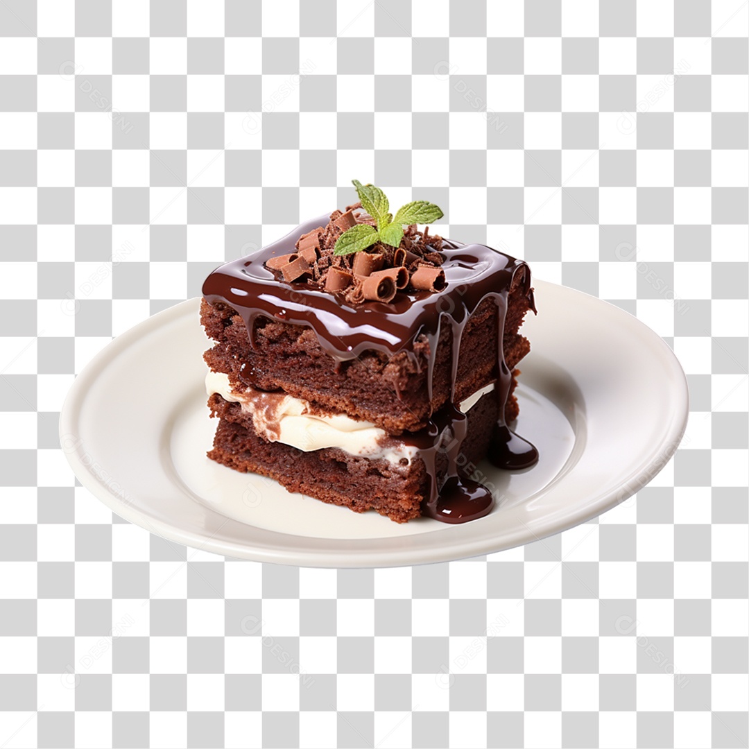 Bolos de Chocolate PNG Transparente