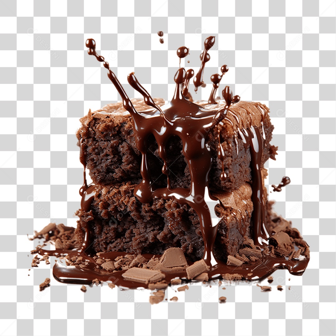 Bolos de Chocolate PNG Transparente