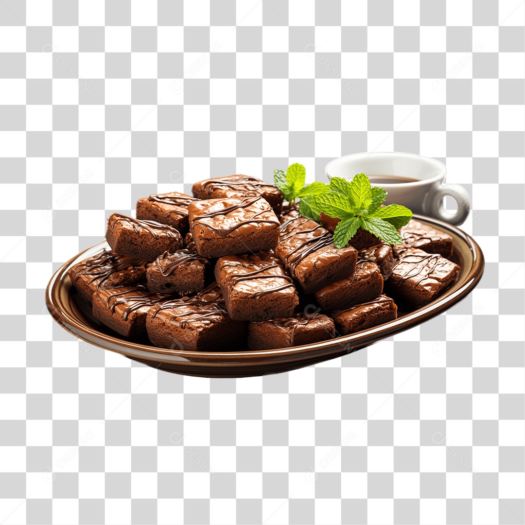 Bolos de Chocolate PNG Transparente