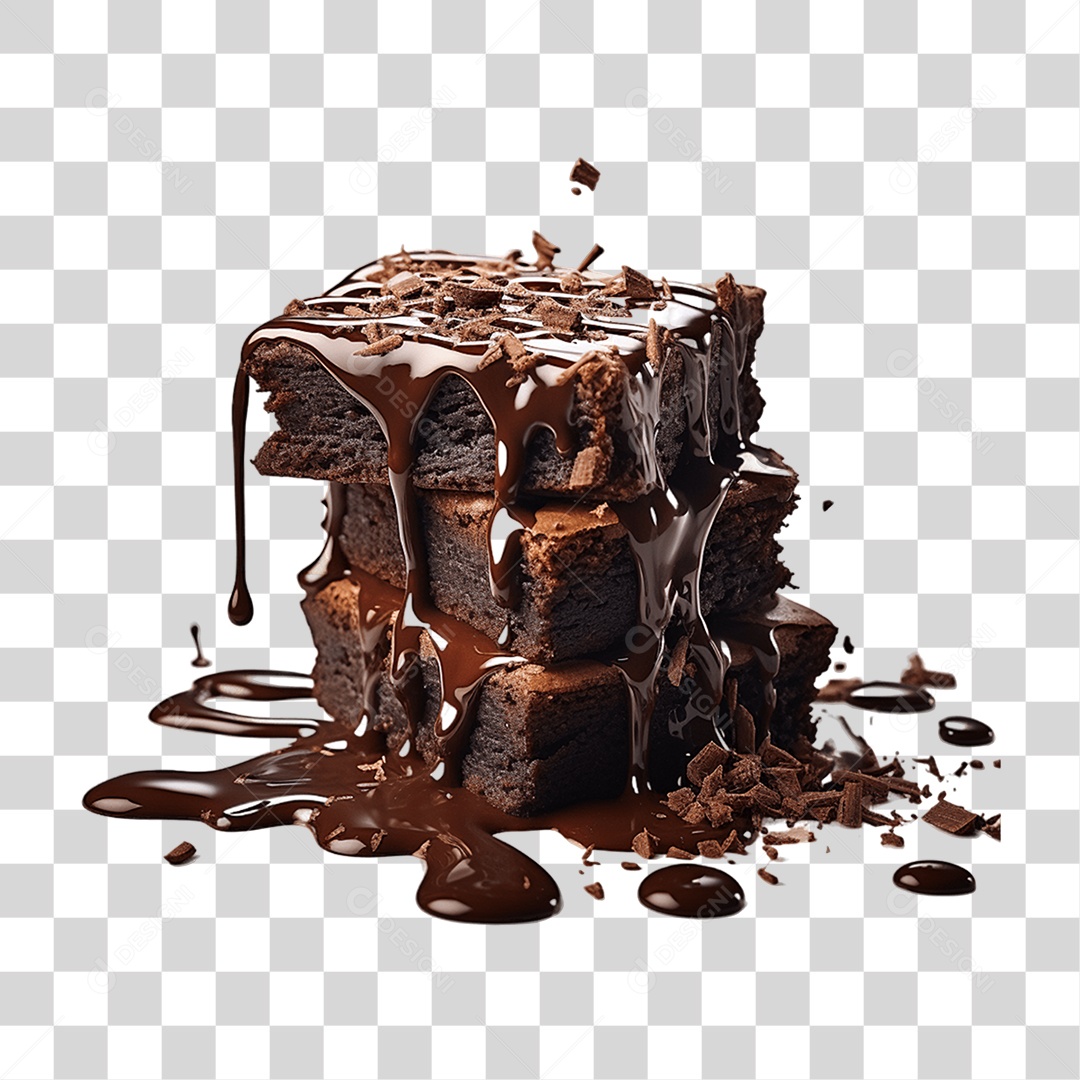 Bolos de Chocolate PNG Transparente