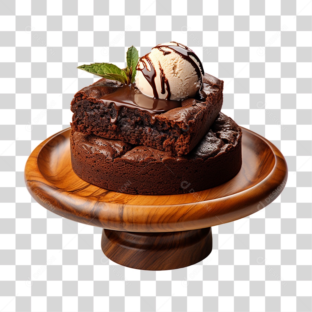 Bolos de Chocolate PNG Transparente